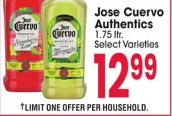 Jewel-Osco Jose Cuervo Authentics offer