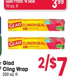 Jewel-Osco Glad Cling Wrap offer