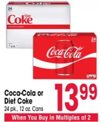 Jewel-Osco Coca-Cola or Diet Coke offer