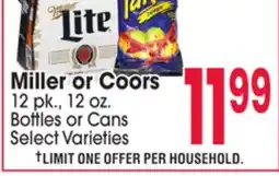 Jewel-Osco Miller or Coors offer