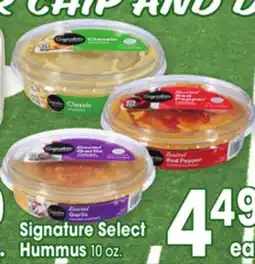 Jewel-Osco Signature Select Hummus offer