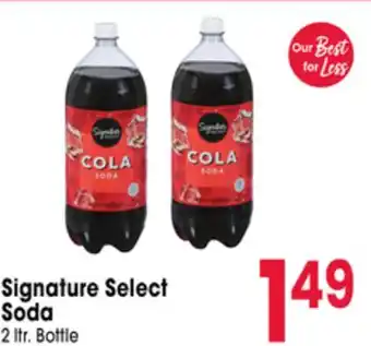 Jewel-Osco Signature Select Soda offer