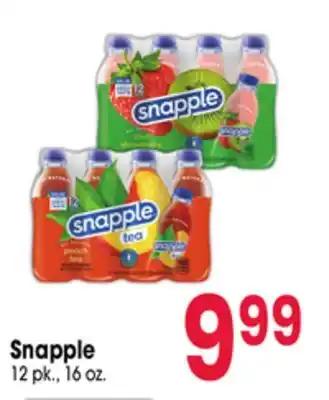 Jewel-Osco Snapple offer