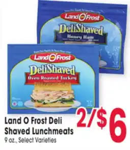 Jewel-Osco Land O Frost Deli Shaved Lunchmeats offer