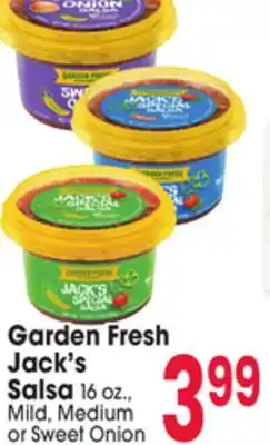 Jewel-Osco Garden Fresh Jack's Salsa offer