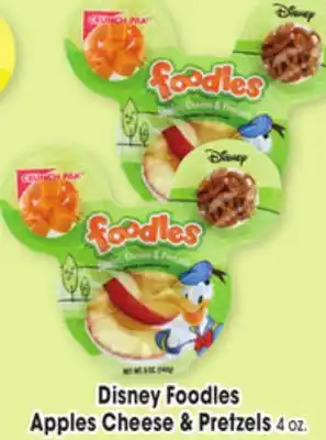 Jewel-Osco Disney Foodles Apples Cheese & Pretzels offer