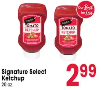 Jewel-Osco Signature Select Ketchup offer