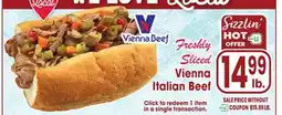 Jewel-Osco Vienna Italian Beef offer