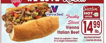 Jewel-Osco Vienna Italian Beef offer