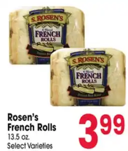 Jewel-Osco Rosen's French Rolls offer