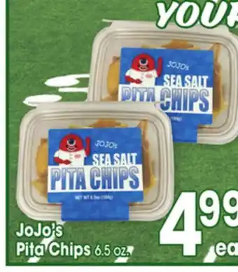 Jewel-Osco JoJo's Pita Chips offer