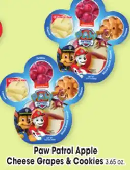 Jewel-Osco Paw Patrol Apple Cheese Grapes & Cookies offer