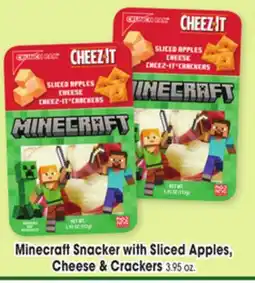 Jewel-Osco Minecraft Snacker with Sliced Apples, Cheese & Crackers offer