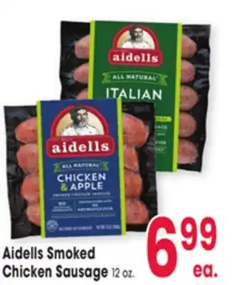 Jewel-Osco Aidells Smoked Chicken Sausage offer