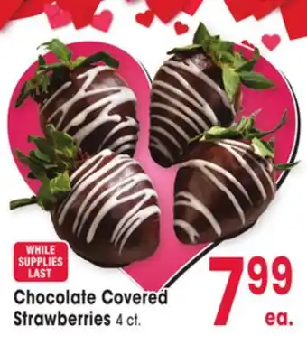 Jewel-Osco Chocolate Covered Strawberries offer