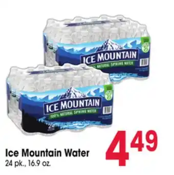 Jewel-Osco Ice Mountain Water offer