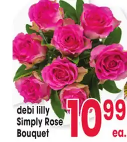 Jewel-Osco debi lilly Simply Rose Bouquet offer