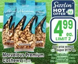 Jewel-Osco Marvelous Premium Cashews offer