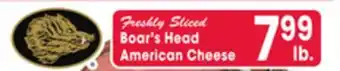 Jewel-Osco Boar's Head American Cheese offer