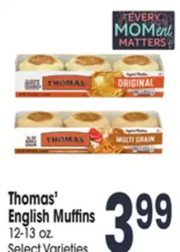 Jewel-Osco Thomas' English Muffins offer