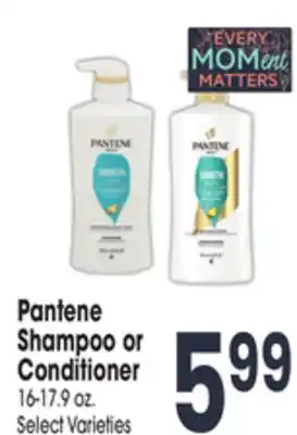 Jewel-Osco Pantene Shampoo or Conditioner offer