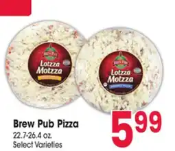 Jewel-Osco Brew Pub Pizza offer