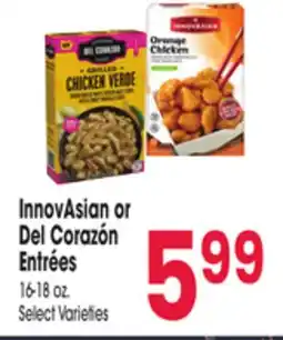 Jewel-Osco InnovAsian or Del Corazón Entrées offer