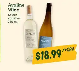 Sprouts Farmers Market Avaline Wine offer