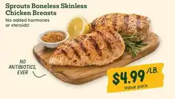 Sprouts Farmers Market Sprouts Boneless Skinless Chicken Breasts offer