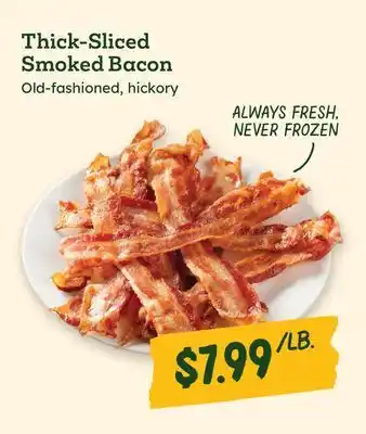 Sprouts Farmers Market Thick-Sliced Smoked Bacon offer