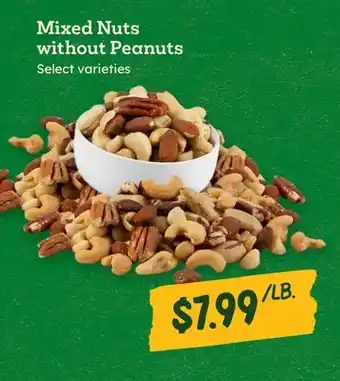 Sprouts Farmers Market Mixed Nuts without Peanuts offer