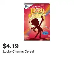 Wegmans Lucky Charms Cereal offer