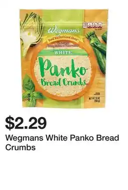 Wegmans Wegmans White Panko Bread Crumbs offer