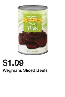 Wegmans Wegmans Sliced Beets offer