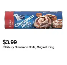 Wegmans Pillsbury Cinnamon Rolls, Original Icing offer