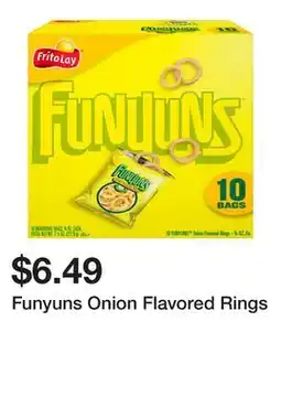 Wegmans Funyuns Onion Flavored Rings offer