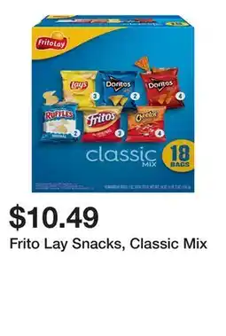 Wegmans Frito Lay Snacks, Classic Mix offer