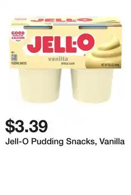 Wegmans Jell-O Pudding Snacks, Vanilla offer