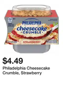 Wegmans Philadelphia Cheesecake Crumble, Strawberry offer