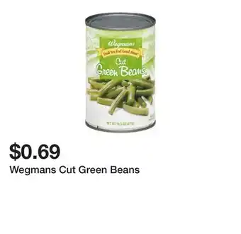 Wegmans Wegmans Cut Green Beans offer