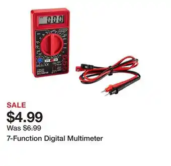 Harbor Freight Tools 7-Function Digital Multimeter offer