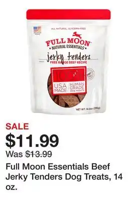 Tractor Supply Company Full Moon Essentials Beef Jerky Tenders Dog Treats, 14 oz offer