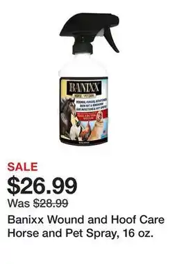 Tractor Supply Company Banixx Wound and Hoof Care Horse and Pet Spray, 16 oz offer