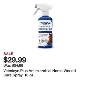 Tractor Supply Company Vetericyn Plus Antimicrobial Horse Wound Care Spray, 16 oz offer