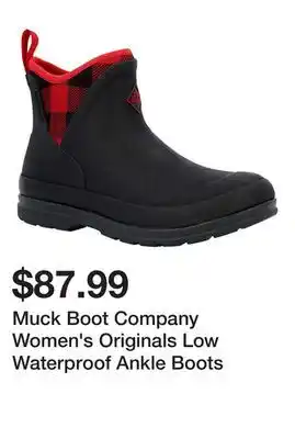 Tractor Supply Company Muck Boot Company Women's Originals Low Waterproof Ankle Boots offer