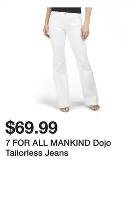 Marshalls 7 FOR ALL MANKIND Dojo Tailorless Jeans offer