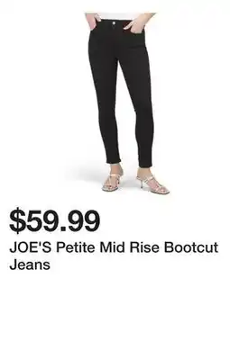 Marshalls JOE'S Petite Mid Rise Bootcut Jeans offer