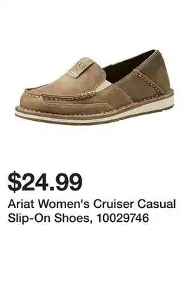 Tractor Supply Company Ariat Women's Cruiser Casual Slip-On Shoes, 10029746 offer