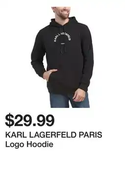 Marshalls KARL LAGERFELD PARIS Logo Hoodie offer