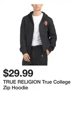 Marshalls TRUE RELIGION True College Zip Hoodie offer